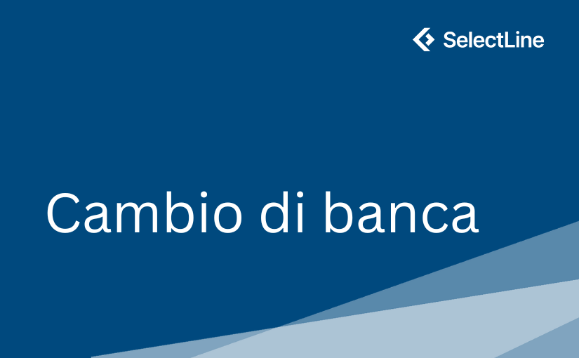Assistenza nel cambio di banca